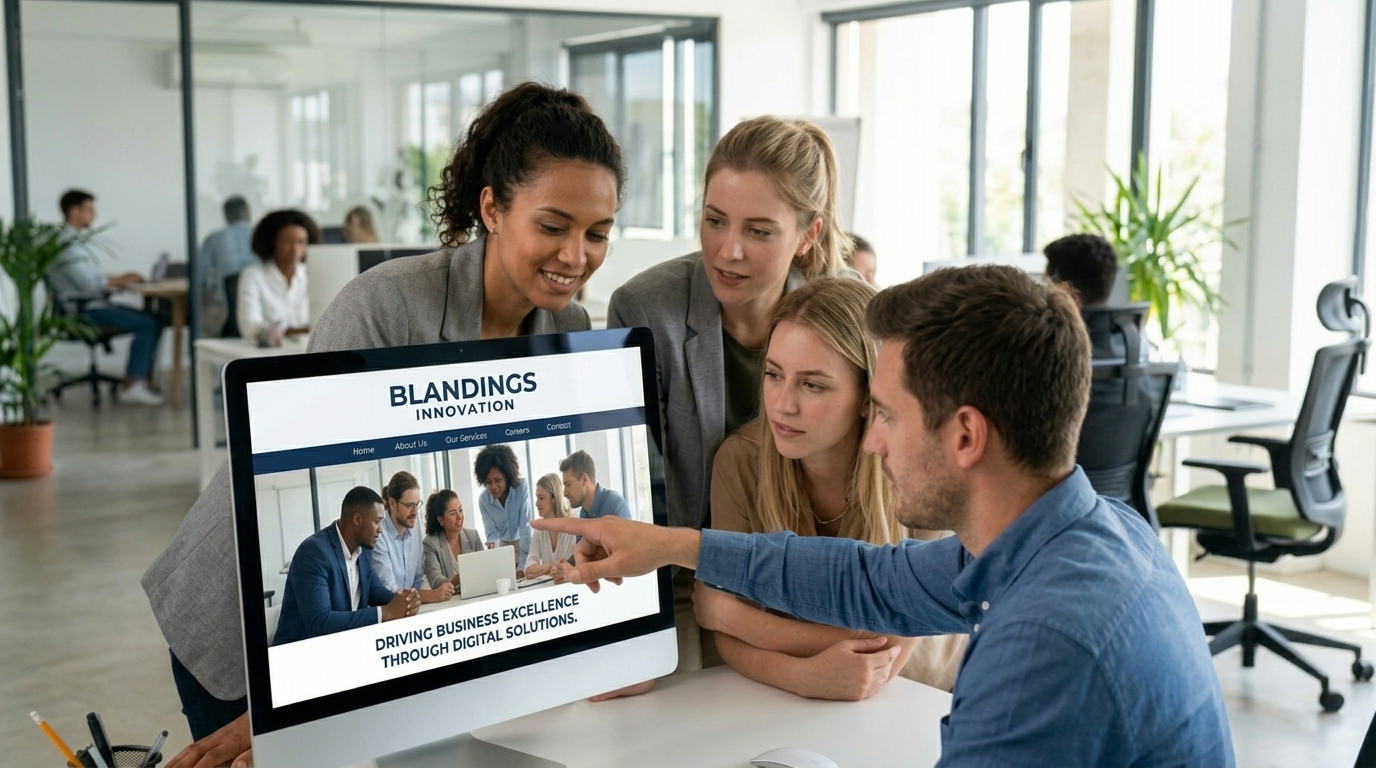 Humdrum corporate websites example